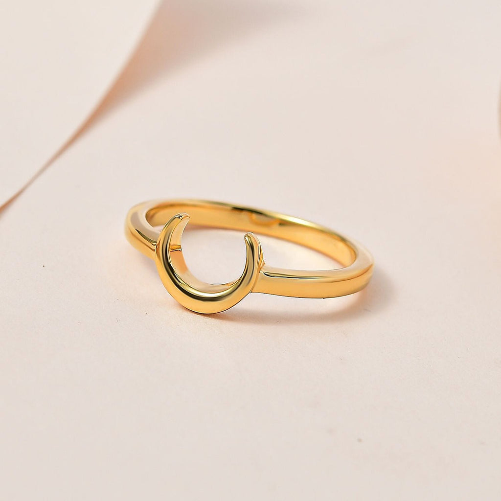 18K Vermeil Yellow Gold Plated Sterling Silver Ring
