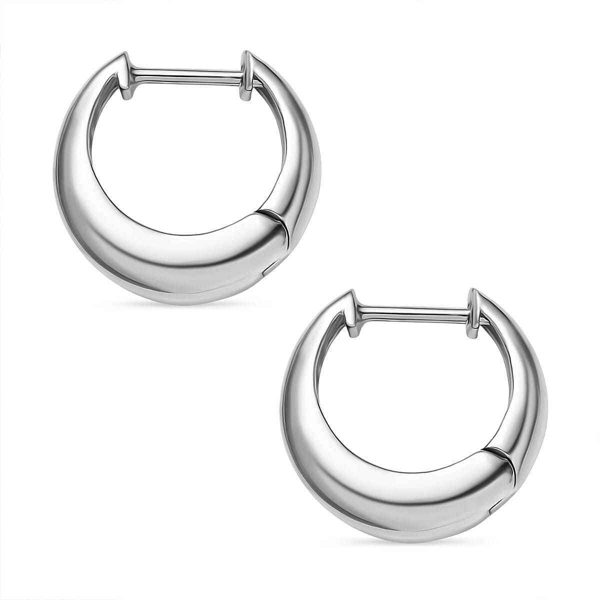 Platinum Overlay Sterling Silver Earring 8086806 4