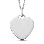 Platinum Overlay Sterling Silver Pendant with Chain (Size 18), Silver Wt. 5.50 Gms