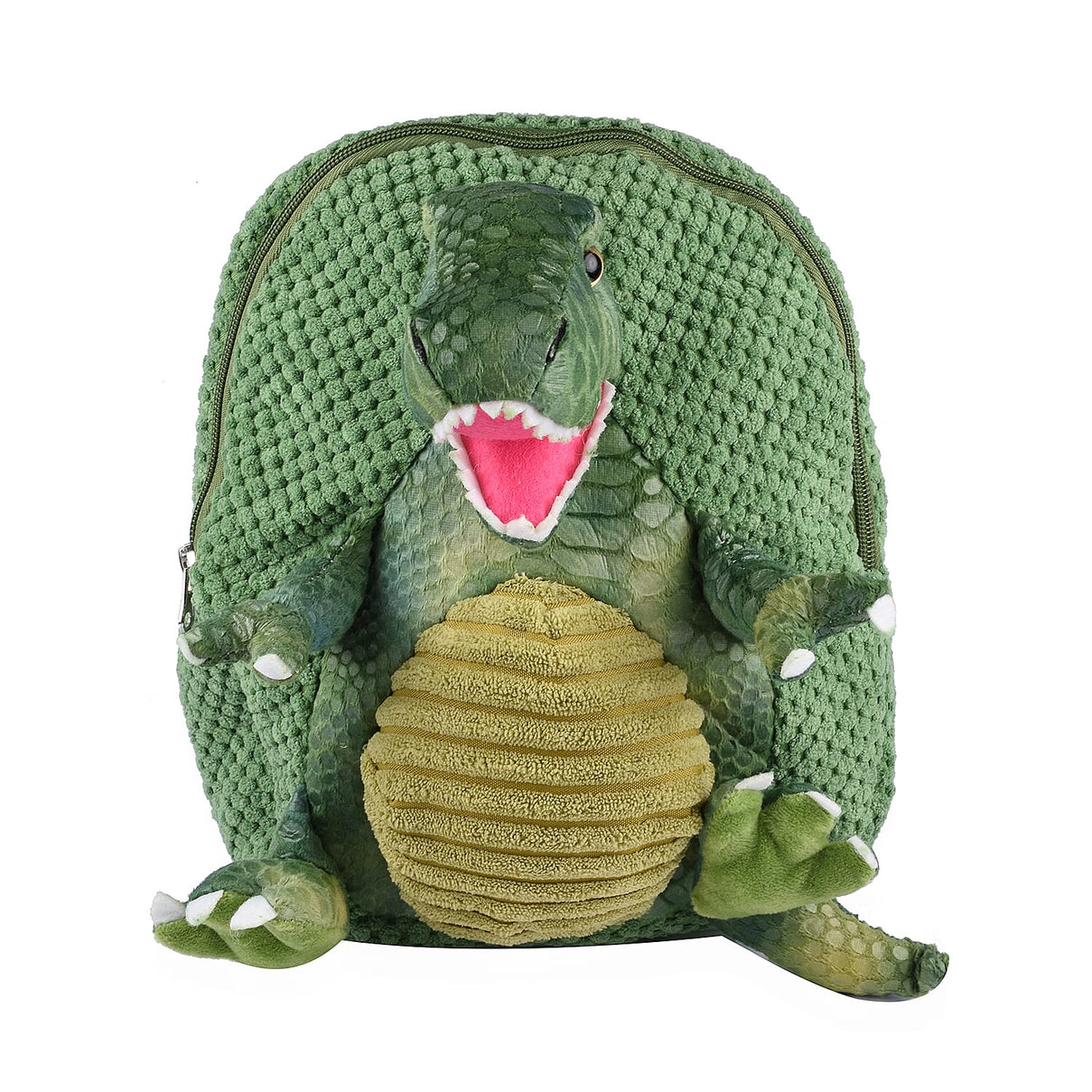 Plush Dinosaur Backpack for Kids - Green 6263590 0