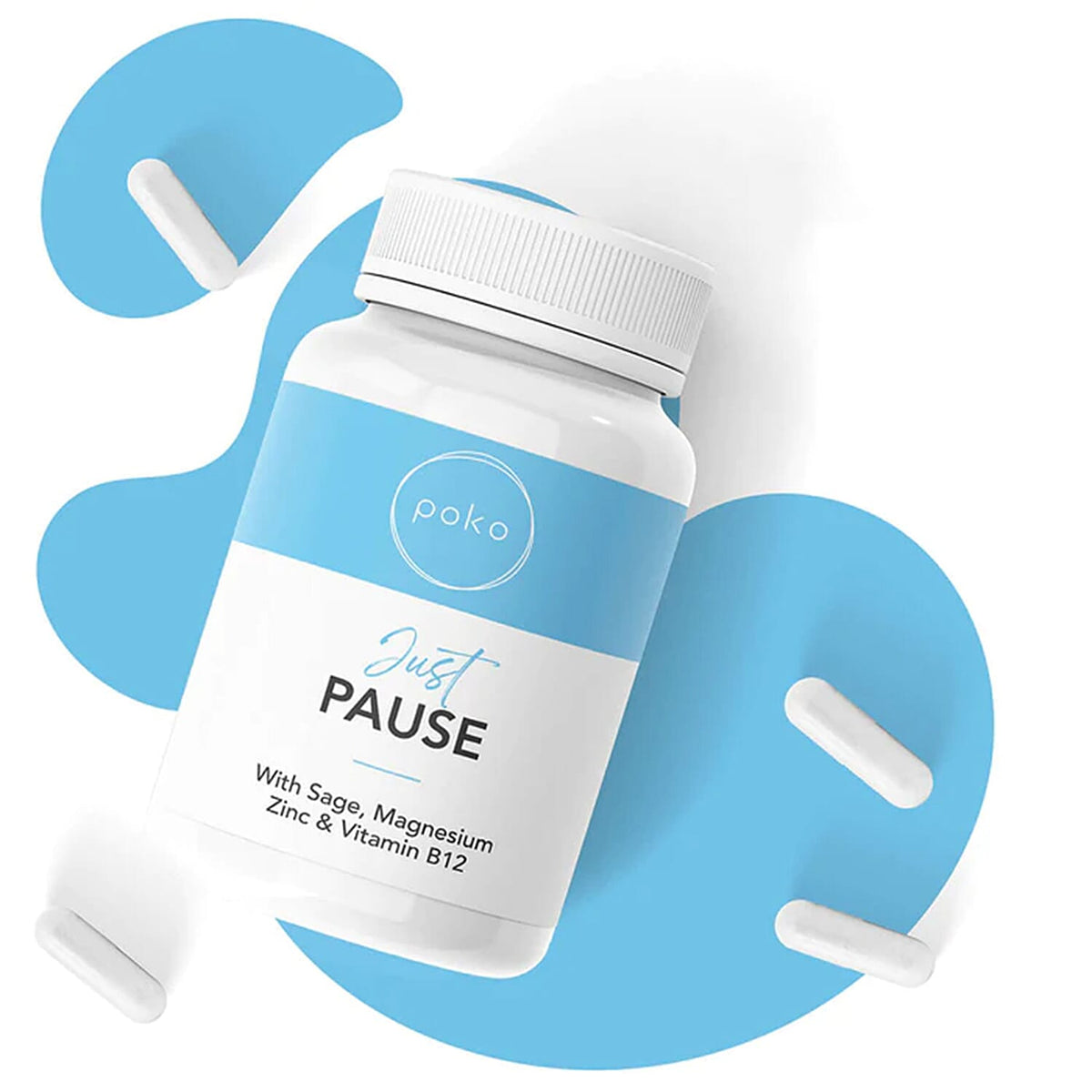 Poko - Just Pause Supplement (60 capsules ) 7363962 3