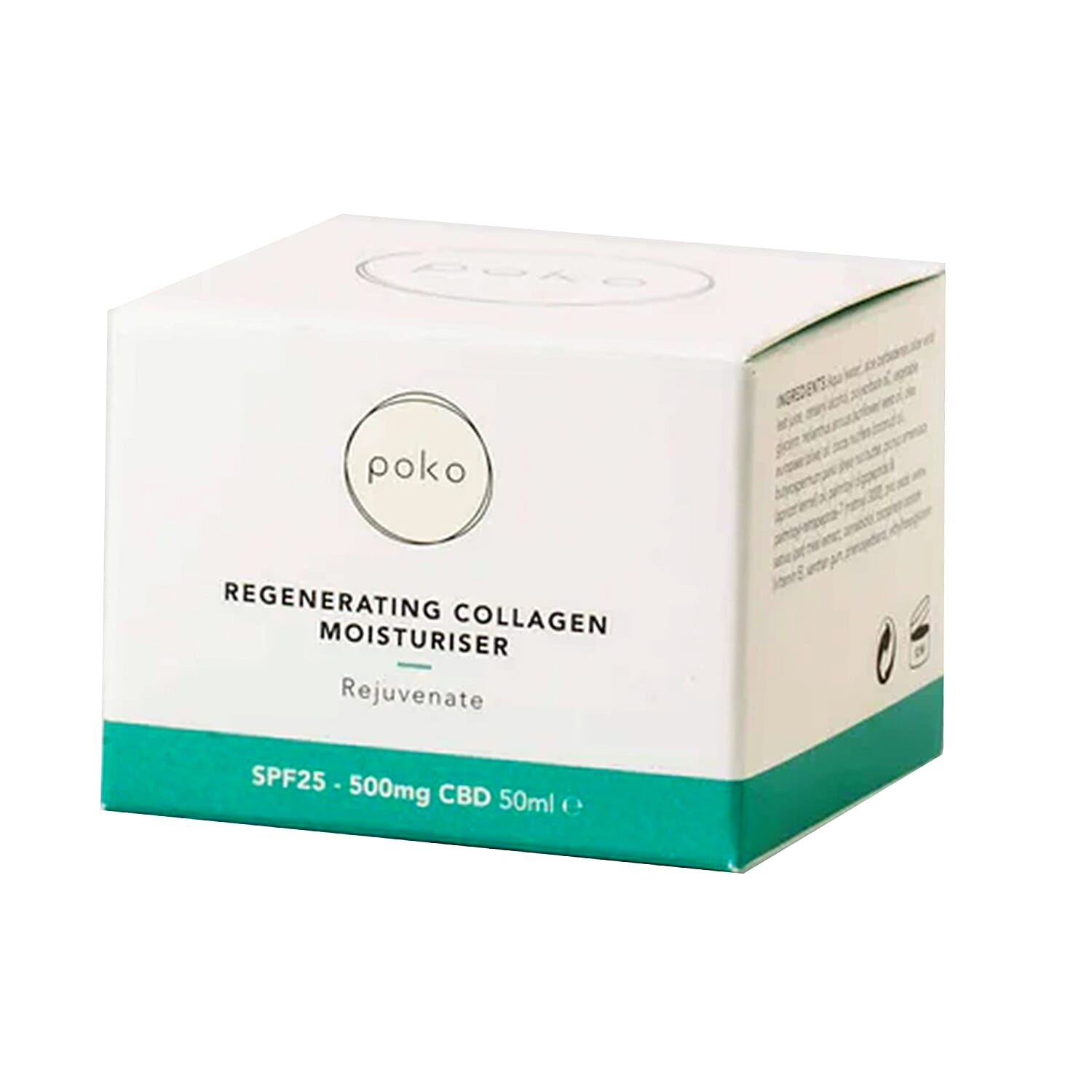 Poko- Regenerating Collagen Moisturiser with SPF 25 - 50ml 8944077 6
