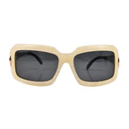 Polaroid Womens Polarised Sunglasses - Cream