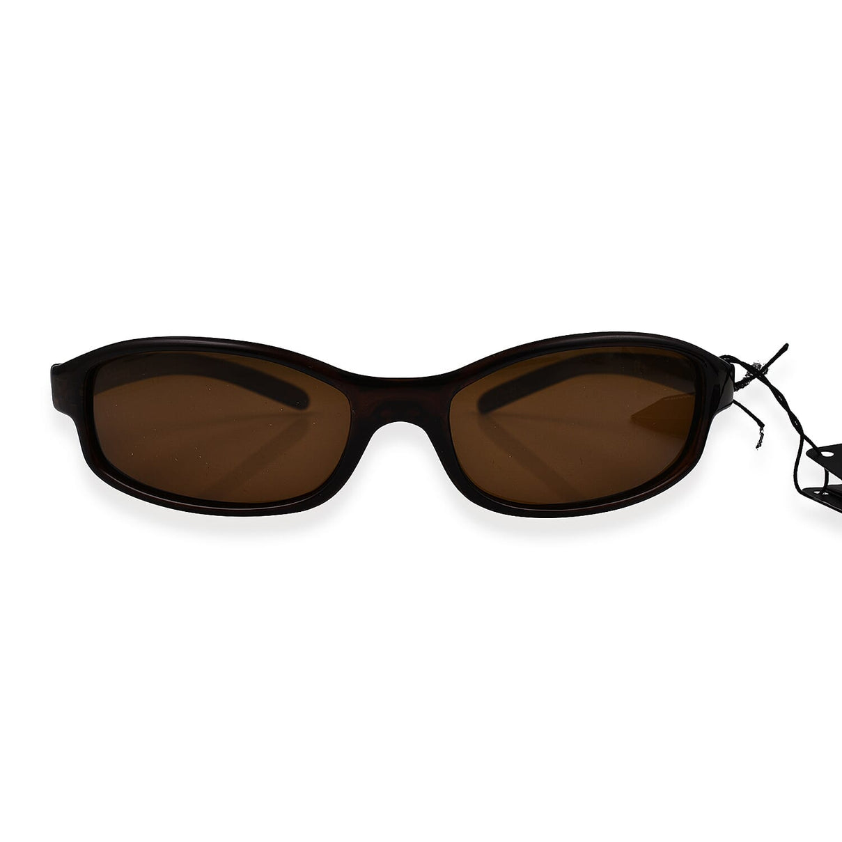 Polaroid Wrap Sunglasses - Brown 7556351 0