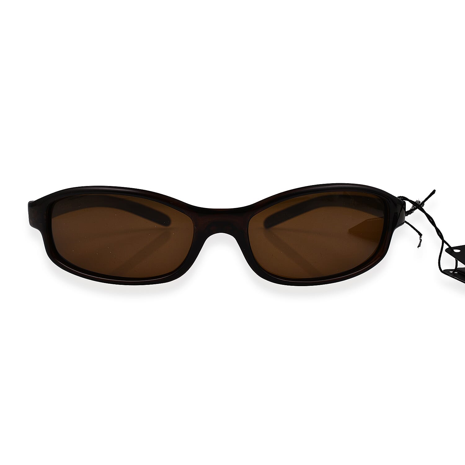 Polaroid Wrap Sunglasses - Brown 7556351 0