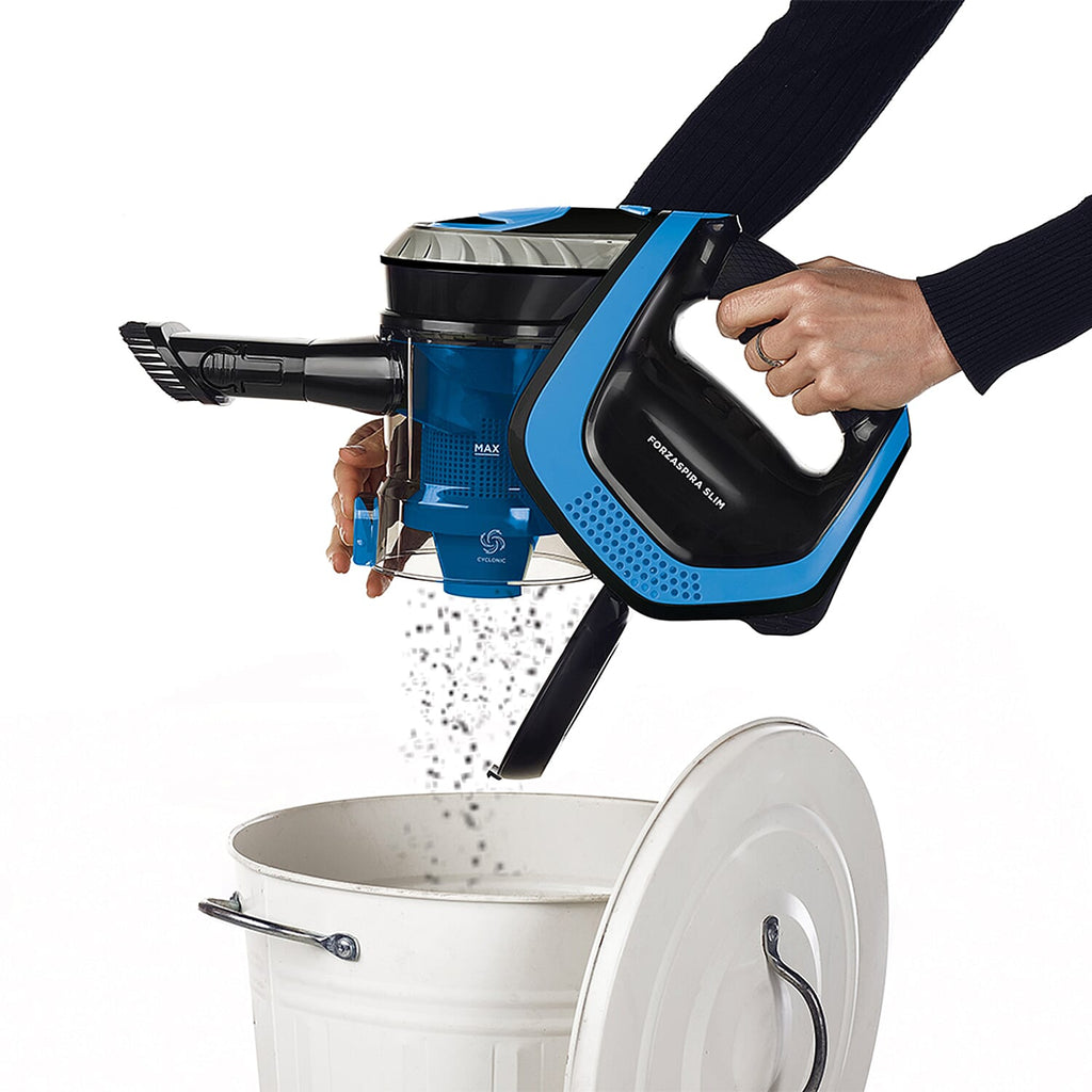 Polti Forzaspire  Slim 2 In 1 Vacuum - Blue, Accessory Kit - Blue