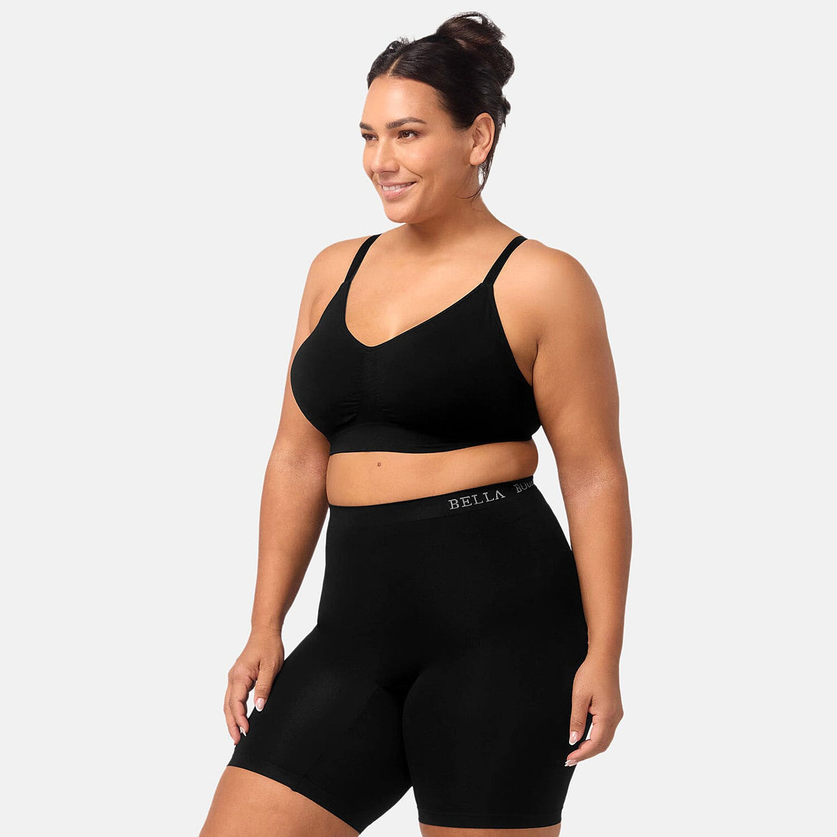 Bella Bodies Cool Fit Quick-Dry Everyday Anti-Chafing Shorts (Size S) - Black V32584066 2