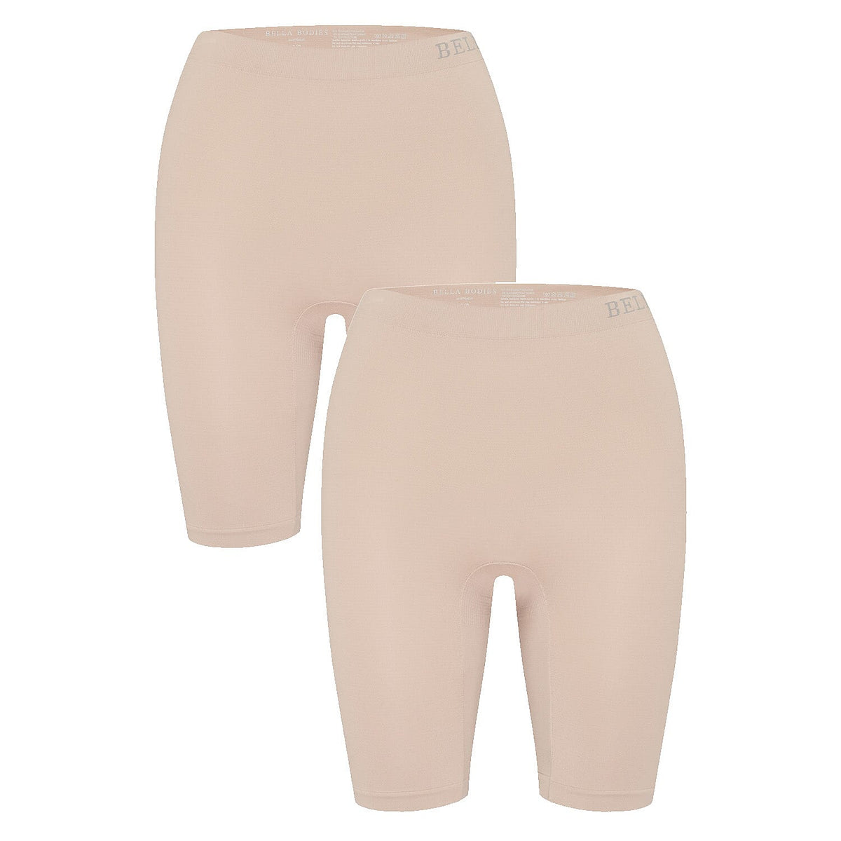 Bella Bodies Cool Fit Quick-Dry Everyday Anti-Chafing Shorts (Size XXL) - Sand V32584060 0