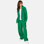 Emreco Relaxed Fit Blazer (Size 10) - Green