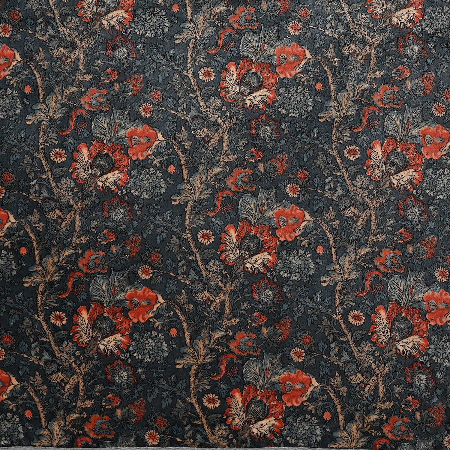 Soft and Warm Floral Pattern Blanket 7786603 3