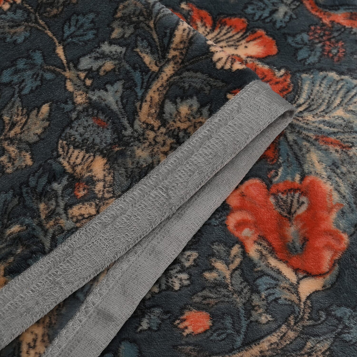 Soft and Warm Floral Pattern Blanket 7786603 4
