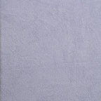 Polyester Flower and Leaves Blanket (Size 2x1 m) - White & Blue