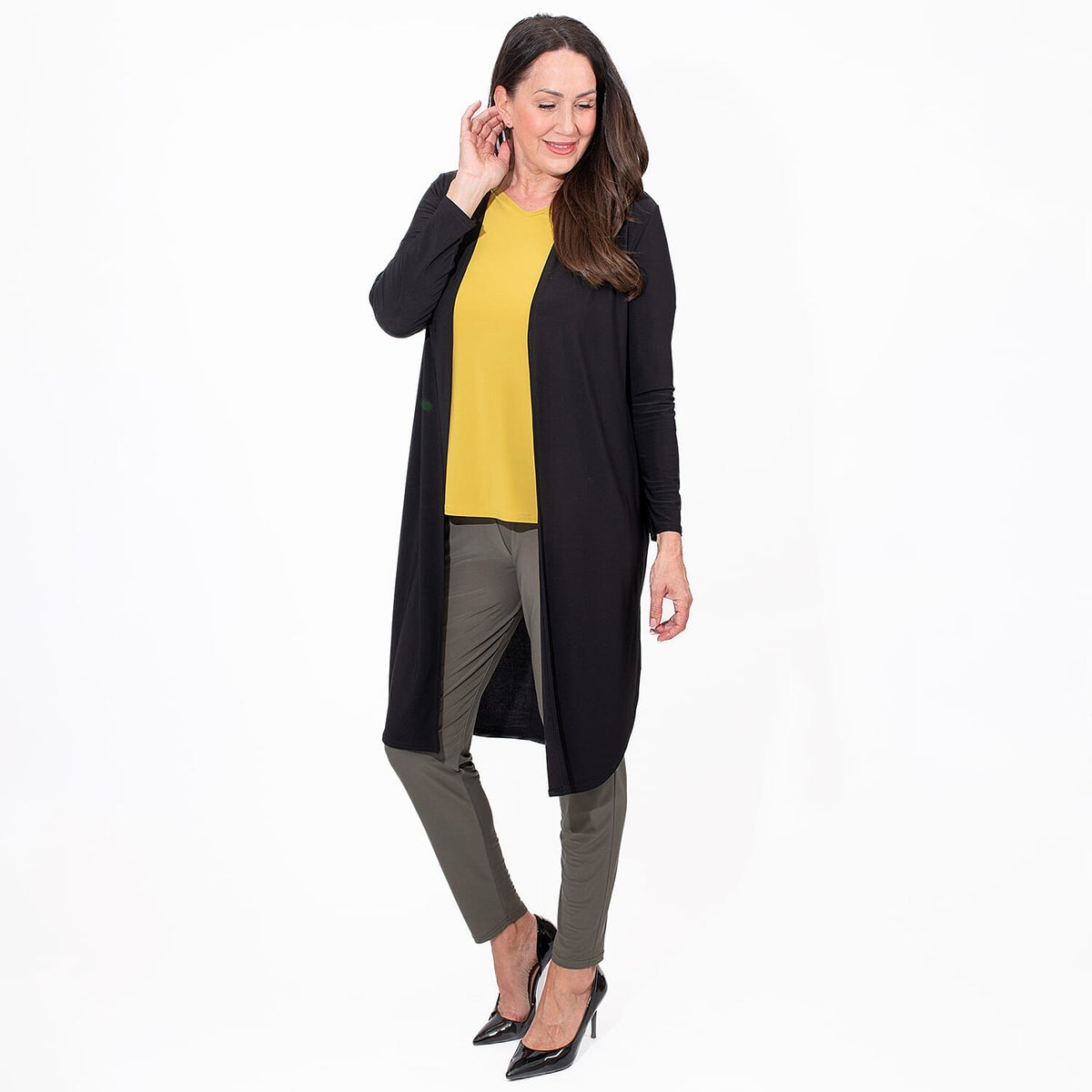 Polyester Jacket (Size 1x1 cm) - Black V32622833 2