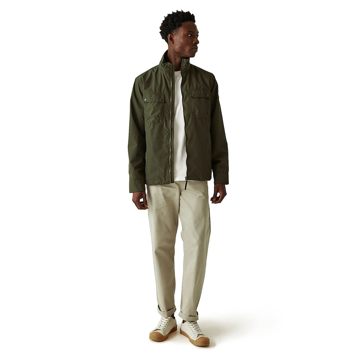 Polyester Jacket (Size 1x1 cm) - Dark Khaki 7743145 1