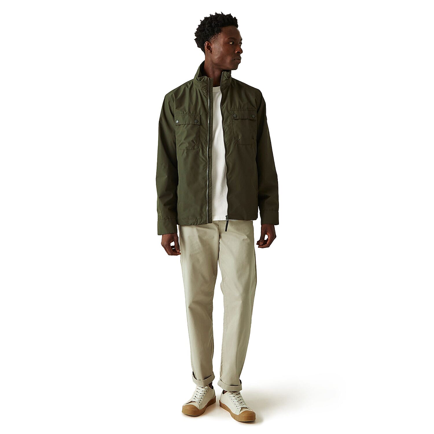 Polyester Jacket (Size 1x1 cm) - Dark Khaki 7743145 1