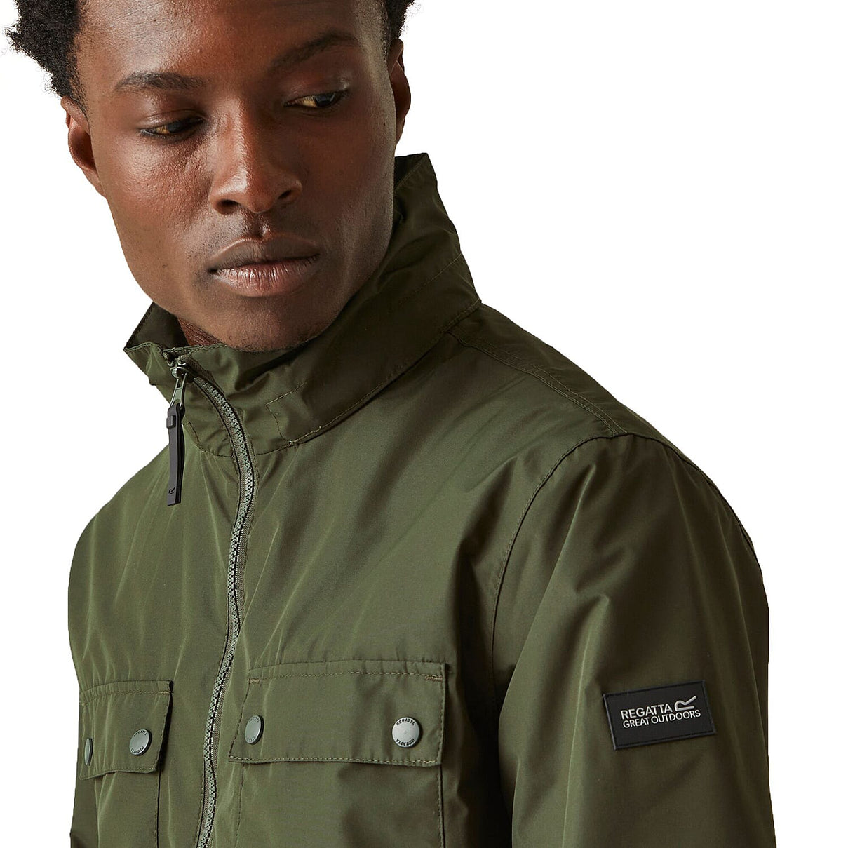 Polyester Jacket (Size 1x1 cm) - Dark Khaki 7743145 3