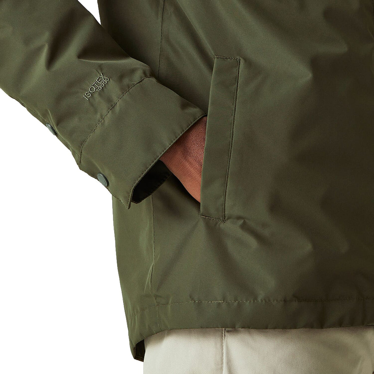 Polyester Jacket (Size 1x1 cm) - Dark Khaki 7743145 5