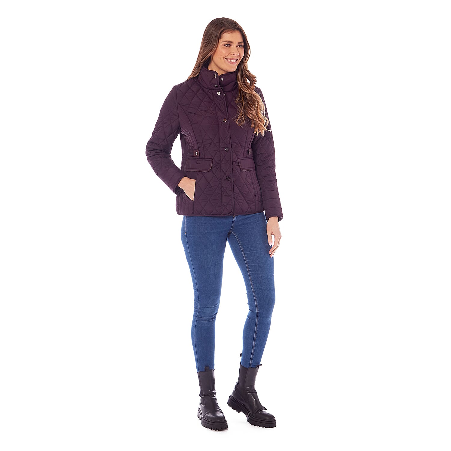Charlotte West Autumn Winter GREENWICH Quilted Jacket 7722300 2