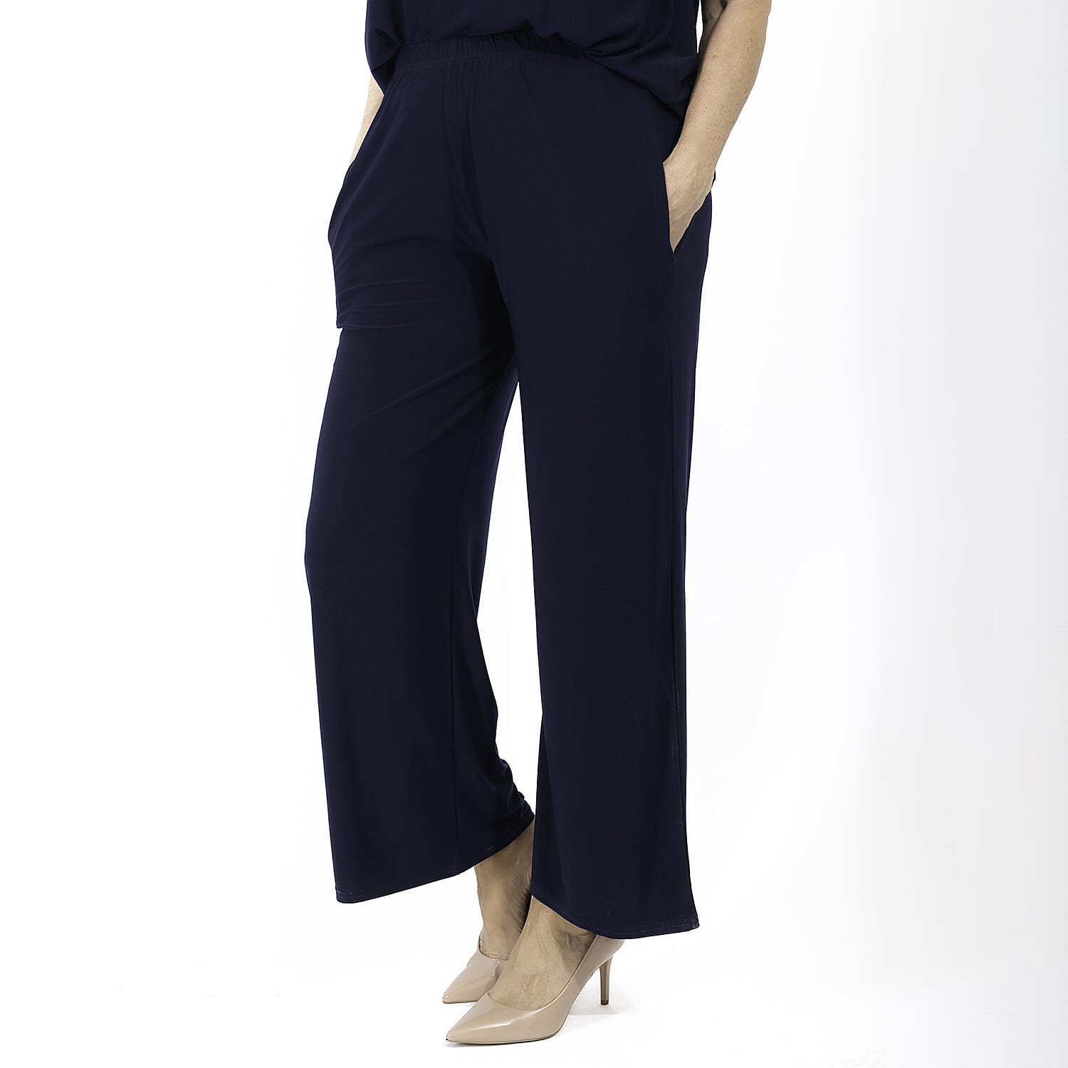 Polyester Jean and Pant-Trouser (Size 1x1 cm) - Navy 7730353 0
