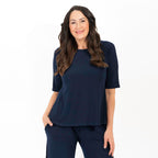 Polyester Jean and Pant-Trouser (Size 1x1 cm) - Navy