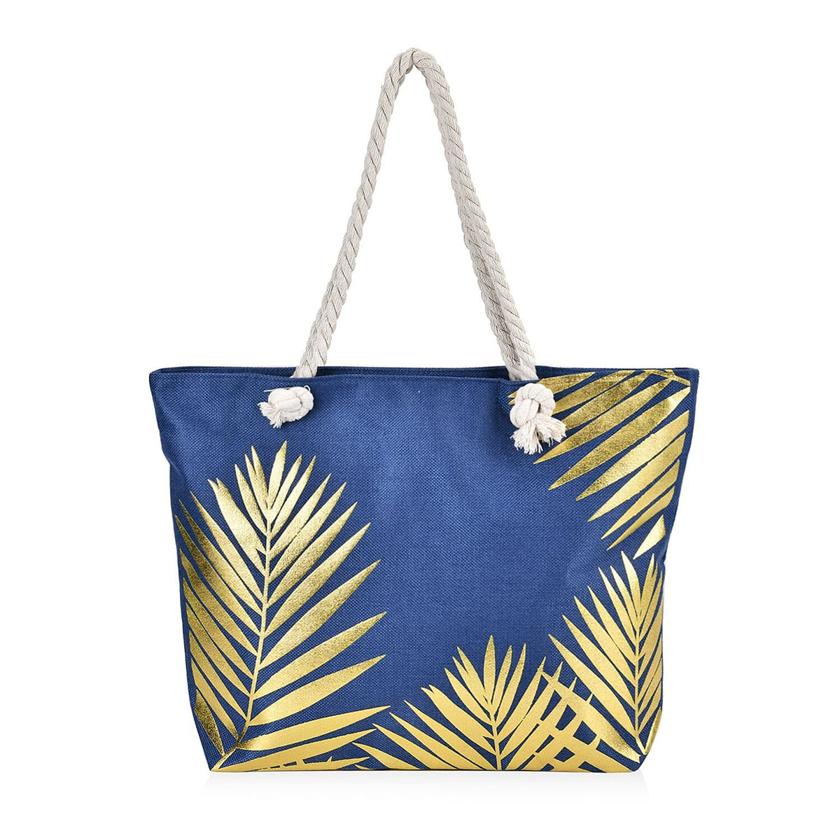 Printed Tote Bag with Metallic Glitter Gold 7691406 0