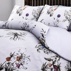 Polyester Microfiber Flower Comforter and Duvet (Size 200x1 cm) - Multi Color & Multicolor
