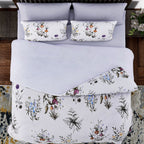 Polyester Microfiber Flower Comforter and Duvet (Size 200x1 cm) - Multi Color & Multicolor