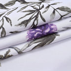 Polyester Microfiber Flower Comforter and Duvet (Size 200x1 cm) - Multi Color & Multicolor