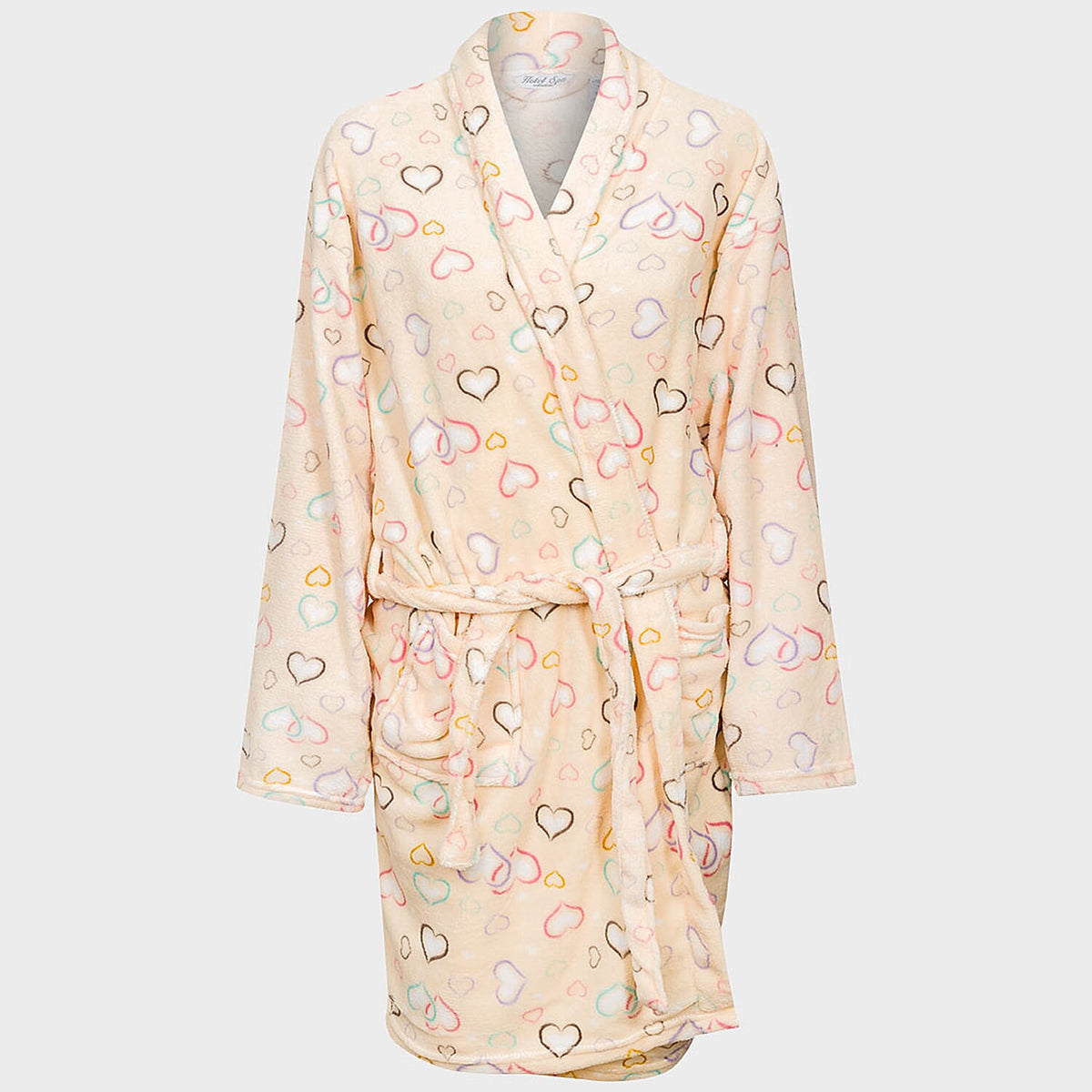 Womens Printed Full Sleeve Nightgown - Yellow 7788383 0