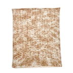 Super Soft Luxurious Faux Fur Blanket 600GSM - Khaki