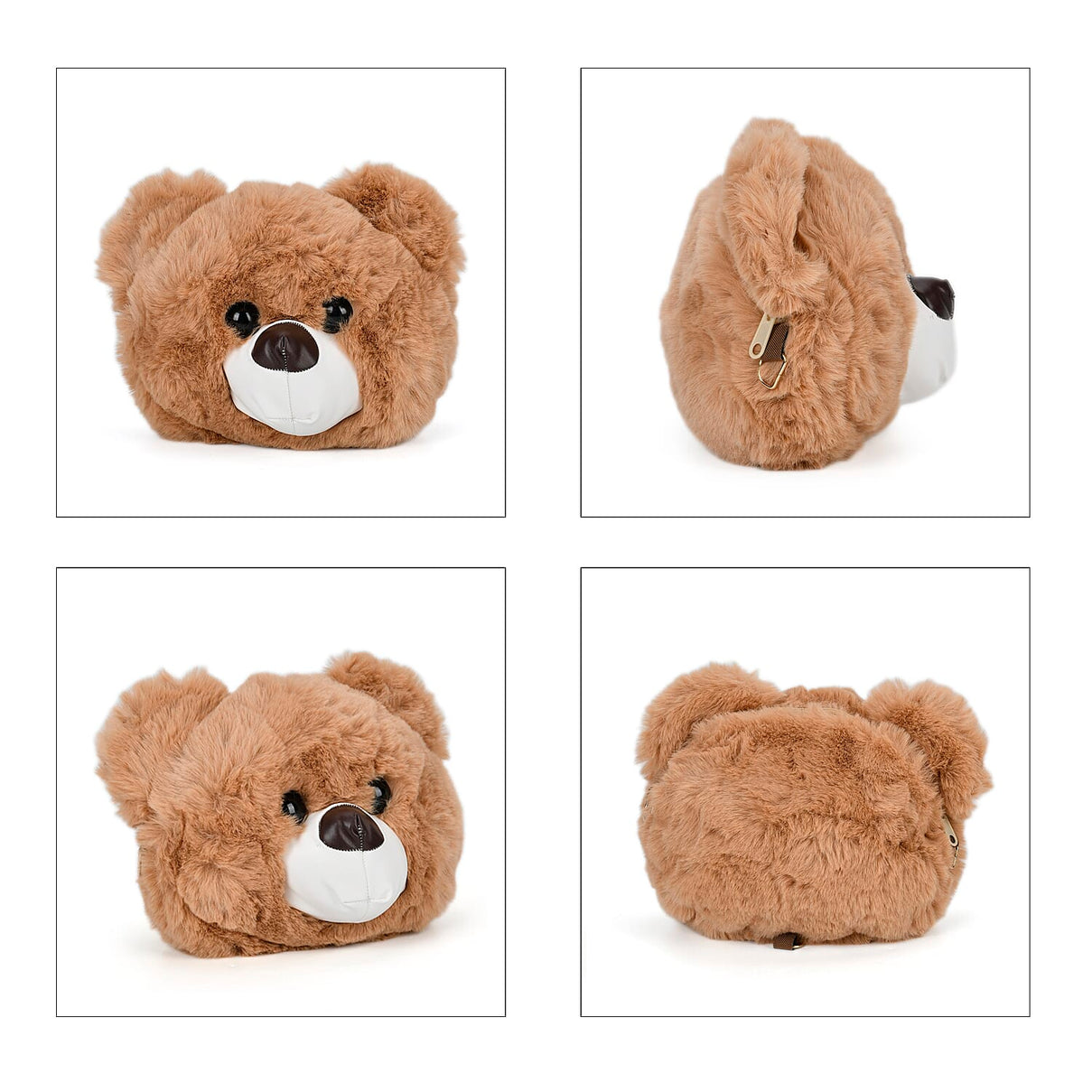 Teddy Bear Plush Crossbody Bag 7840880 8