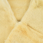 2 Piece Set - Faux Fur Earmuffs and Scarf - Beige