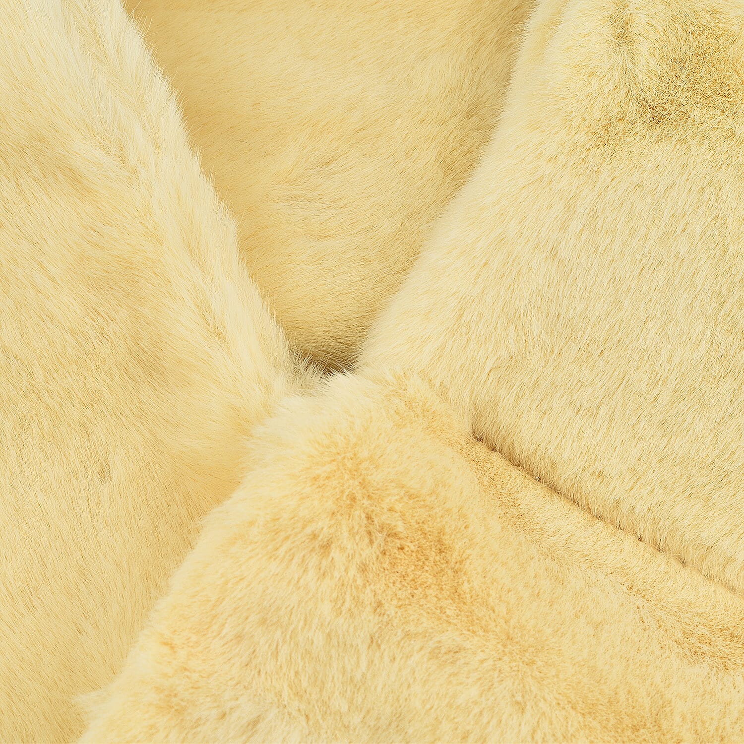 2 Piece Set - Faux Fur Earmuffs and Scarf - Beige 7583370 3