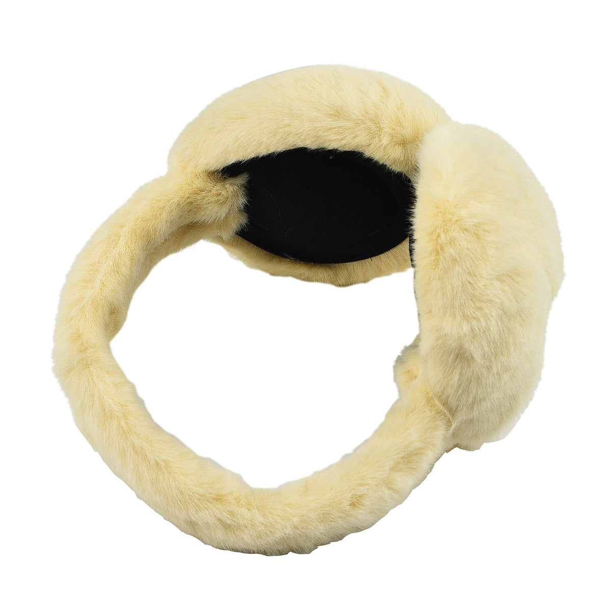 2 Piece Set - Faux Fur Earmuffs and Scarf - Beige 7583370 5
