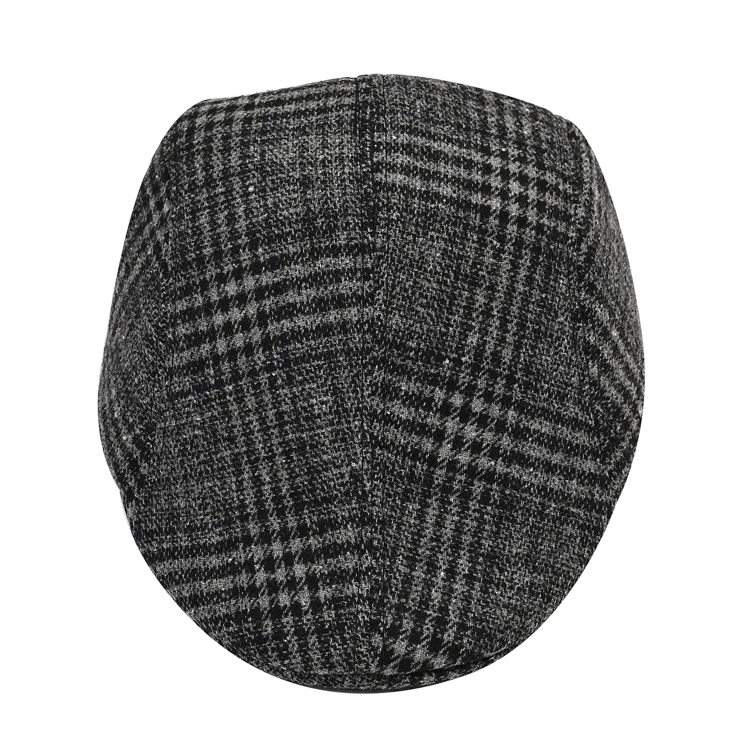 Snapback Vintage Checked Flat Cap (57 cm) - Dark Grey 7827733 4