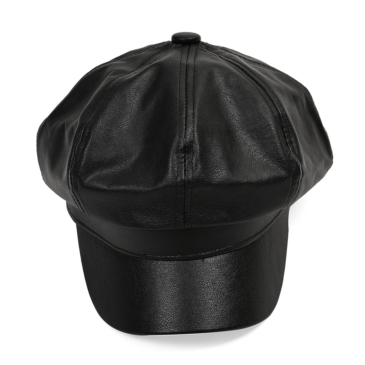 Snapback Baker Boy Cap (57cm) - Black V32515400 4
