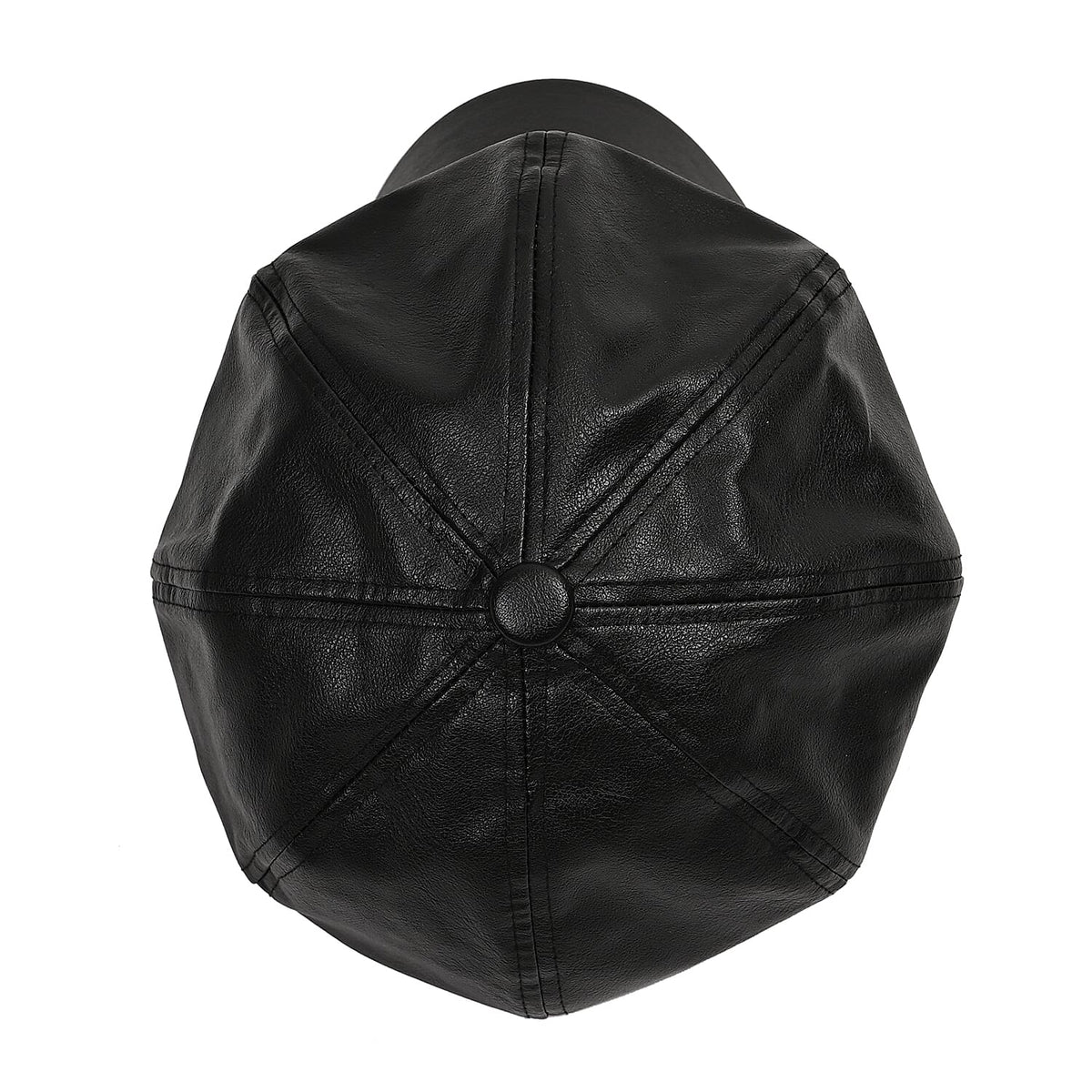 Snapback Baker Boy Cap (57cm) - Black V32515400 5