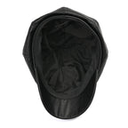 Snapback Baker Boy Cap (57cm) - Black