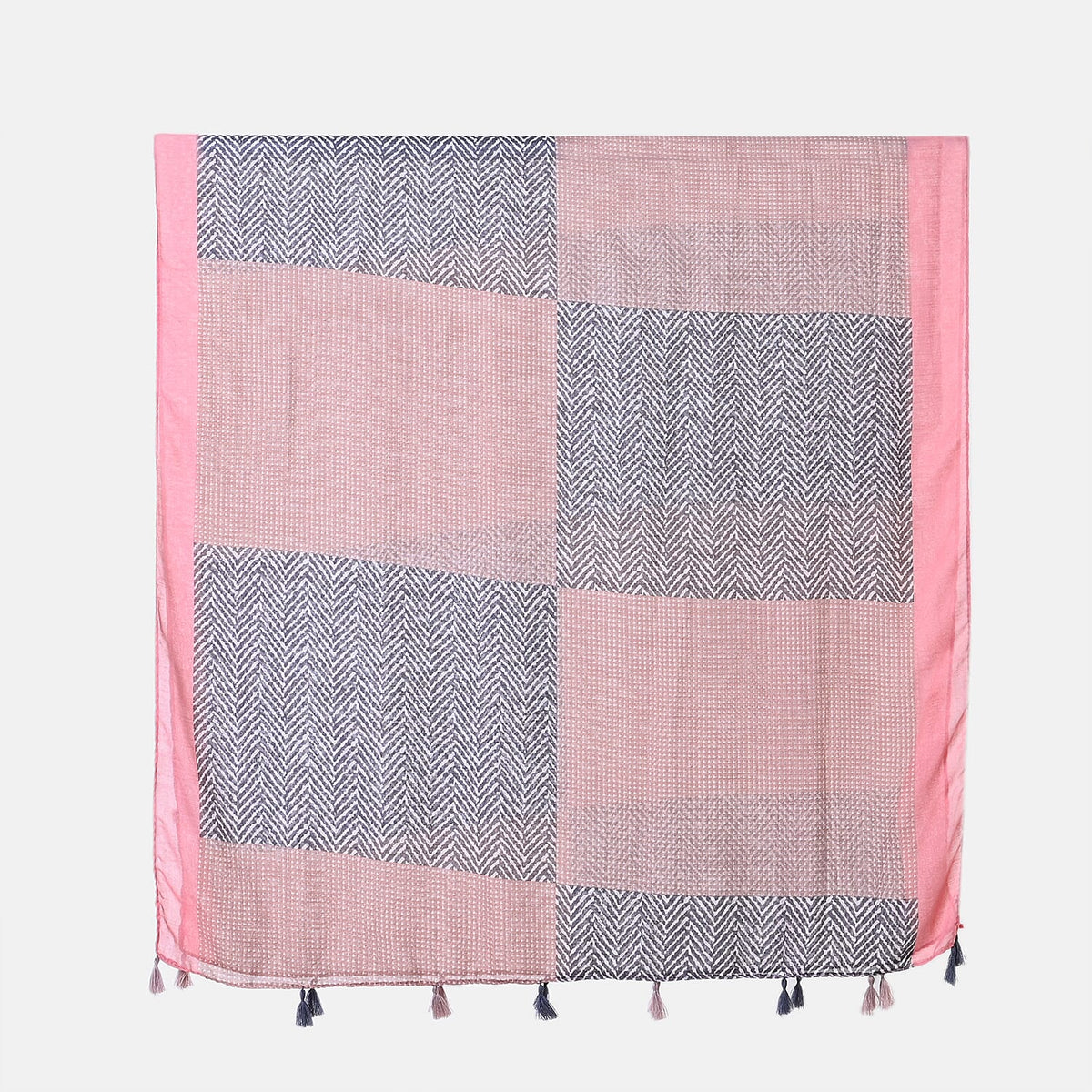 Closeout Deal New Arrival Printed Scarf with Tassels 7751719 6