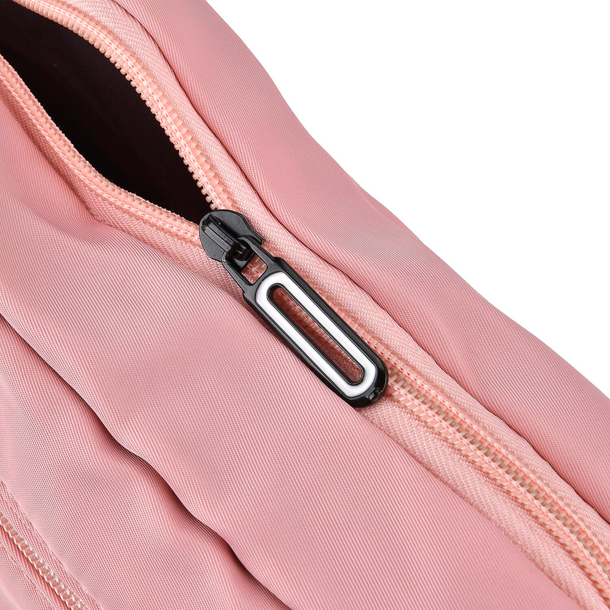 Water Repellent Pleated Travel Dufflle Bag - Light Pink 7689135 4