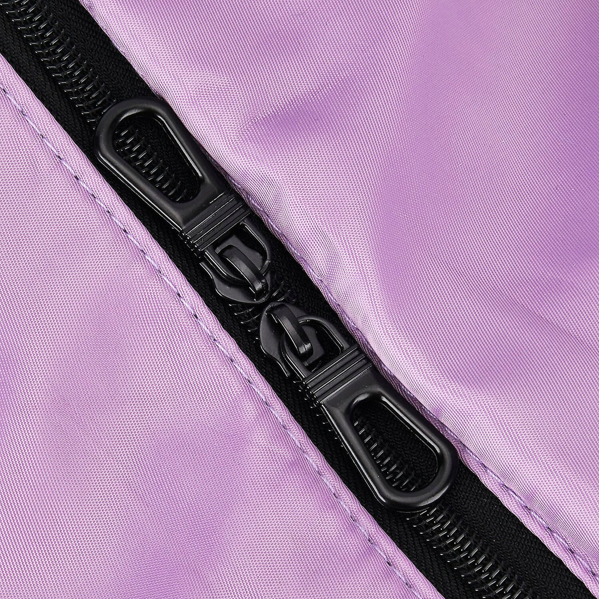 Duffle Bag- 3 slip pockets and 1 zip pocket - Water Repellent Multipurpose - Lilac V32604555 6