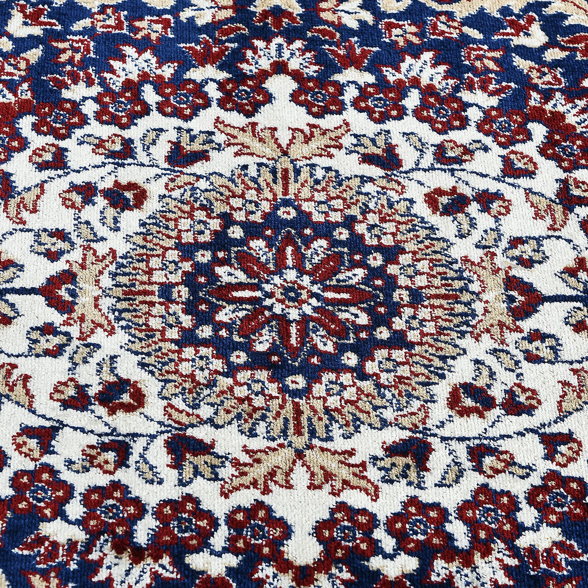 Traditional Style Printed Pile Carpet - Red 7787353 7