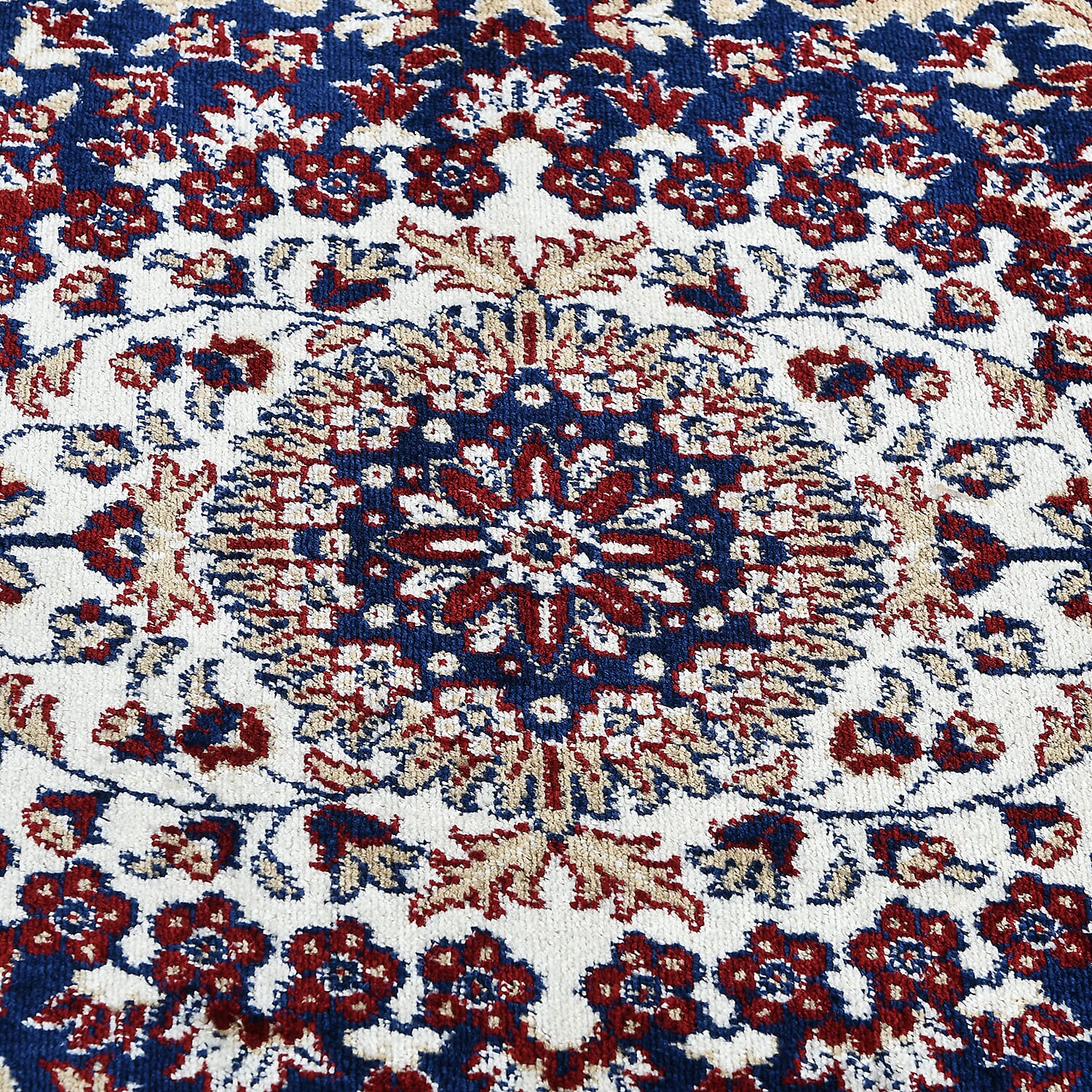 Traditional Style Printed Pile Carpet - Red 7787353 7