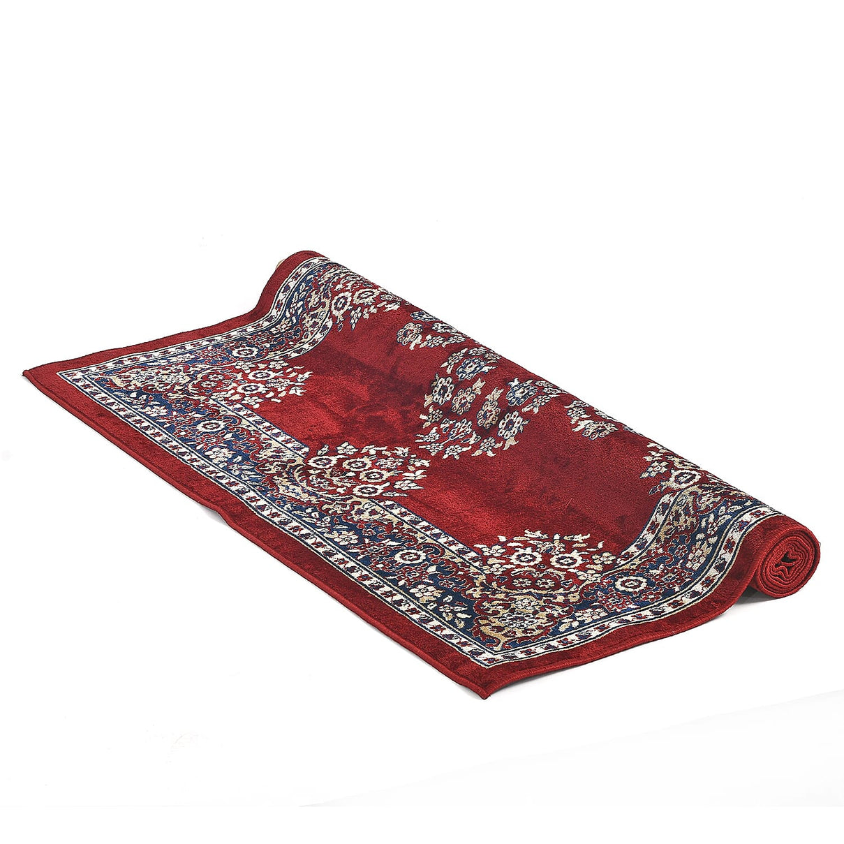 Traditional Style Printed Pile Carpet - Red 7787353 10