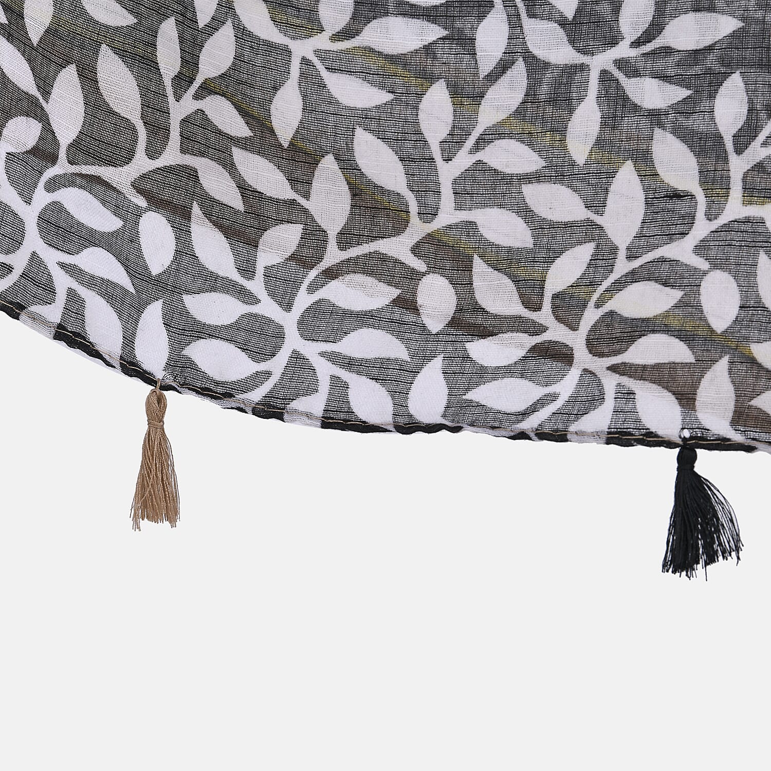 Closeout Deal New Arrival Printed Scarf with Tassels 7751711 7