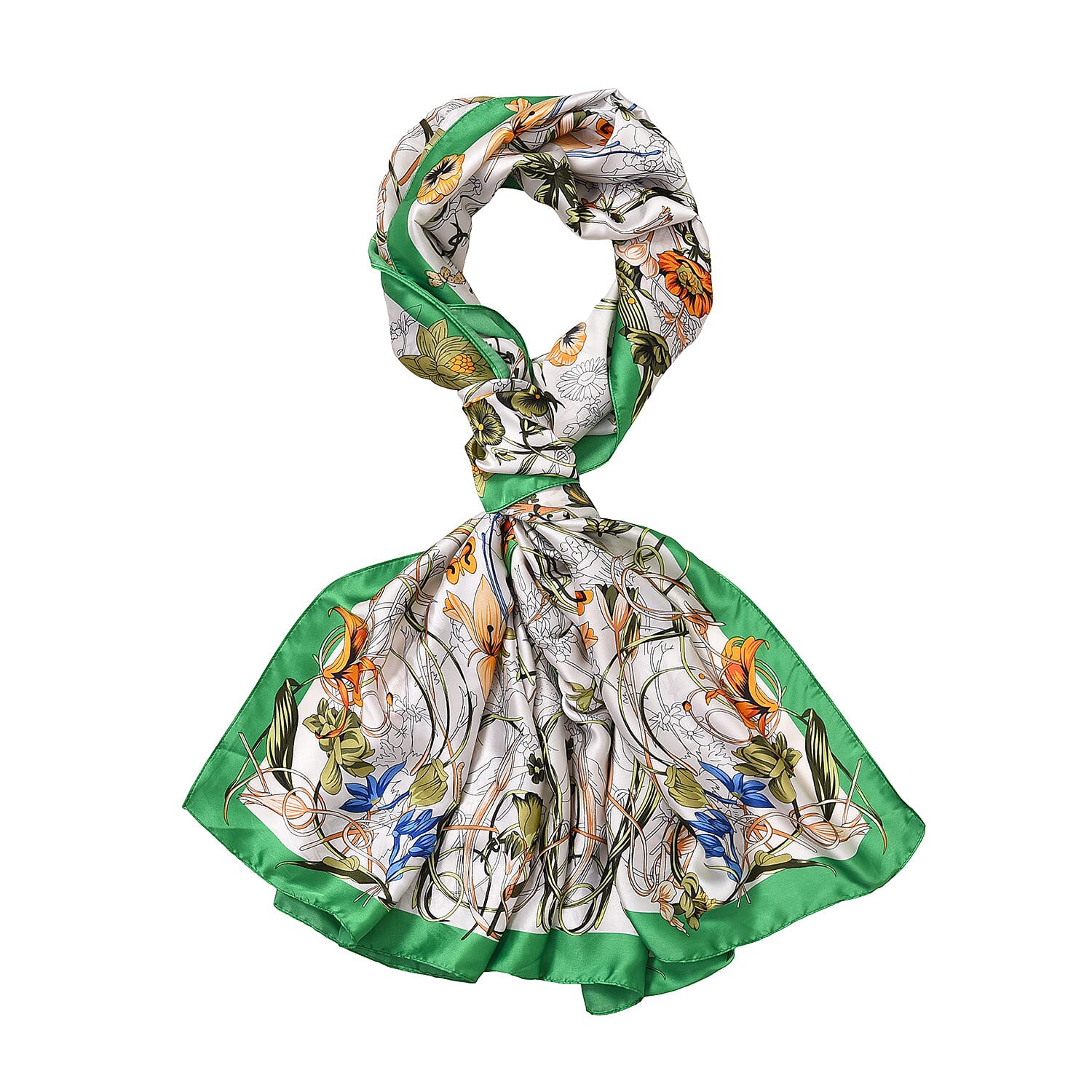 Cloud Brocade Long Printed Scarf 7749705 5