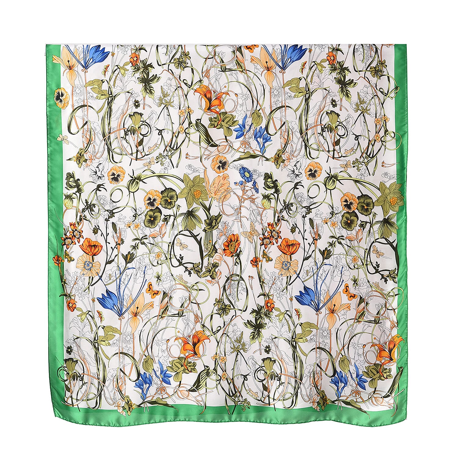 Cloud Brocade Long Printed Scarf 7749705 6