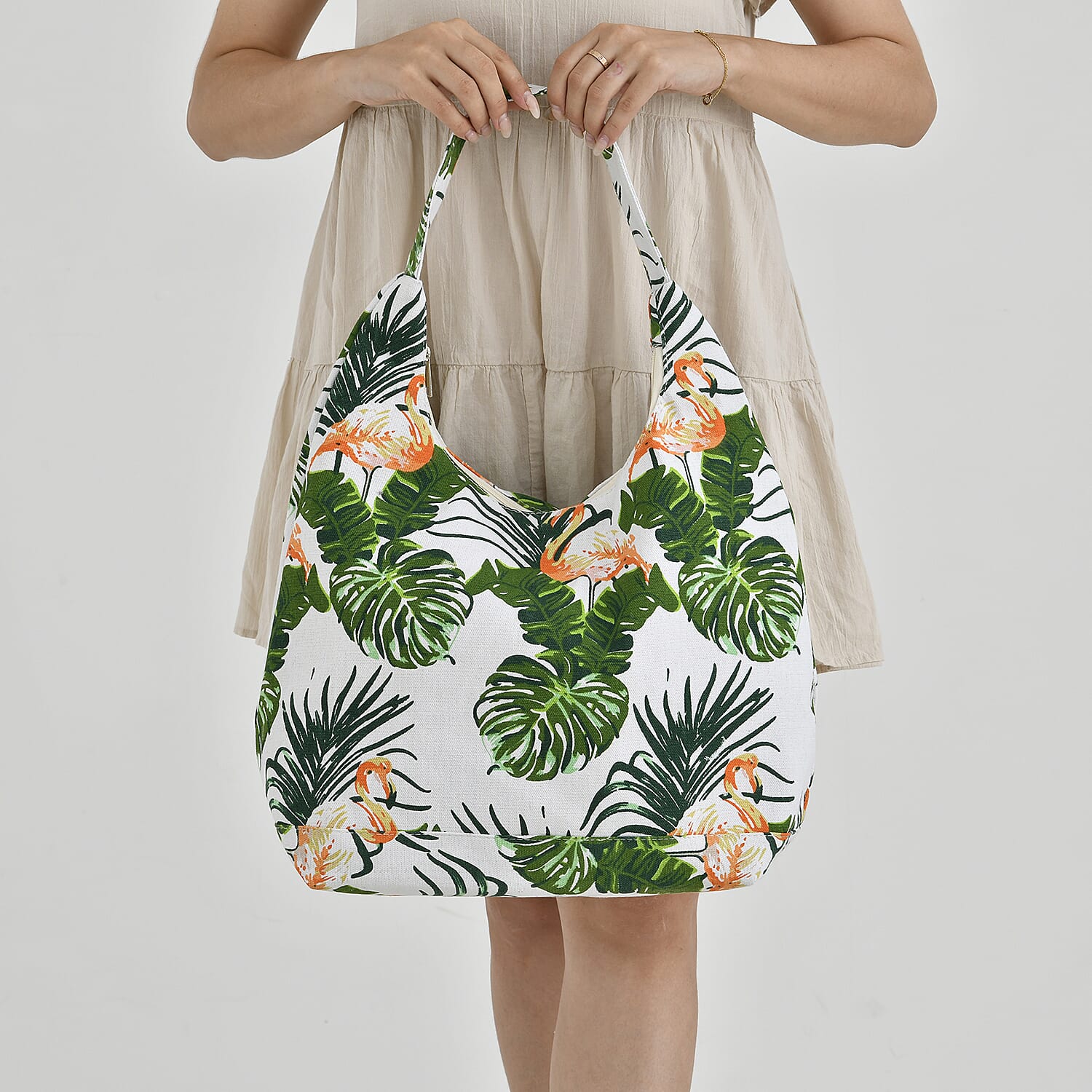 Floral Slouch Tote Bag 7849243 10