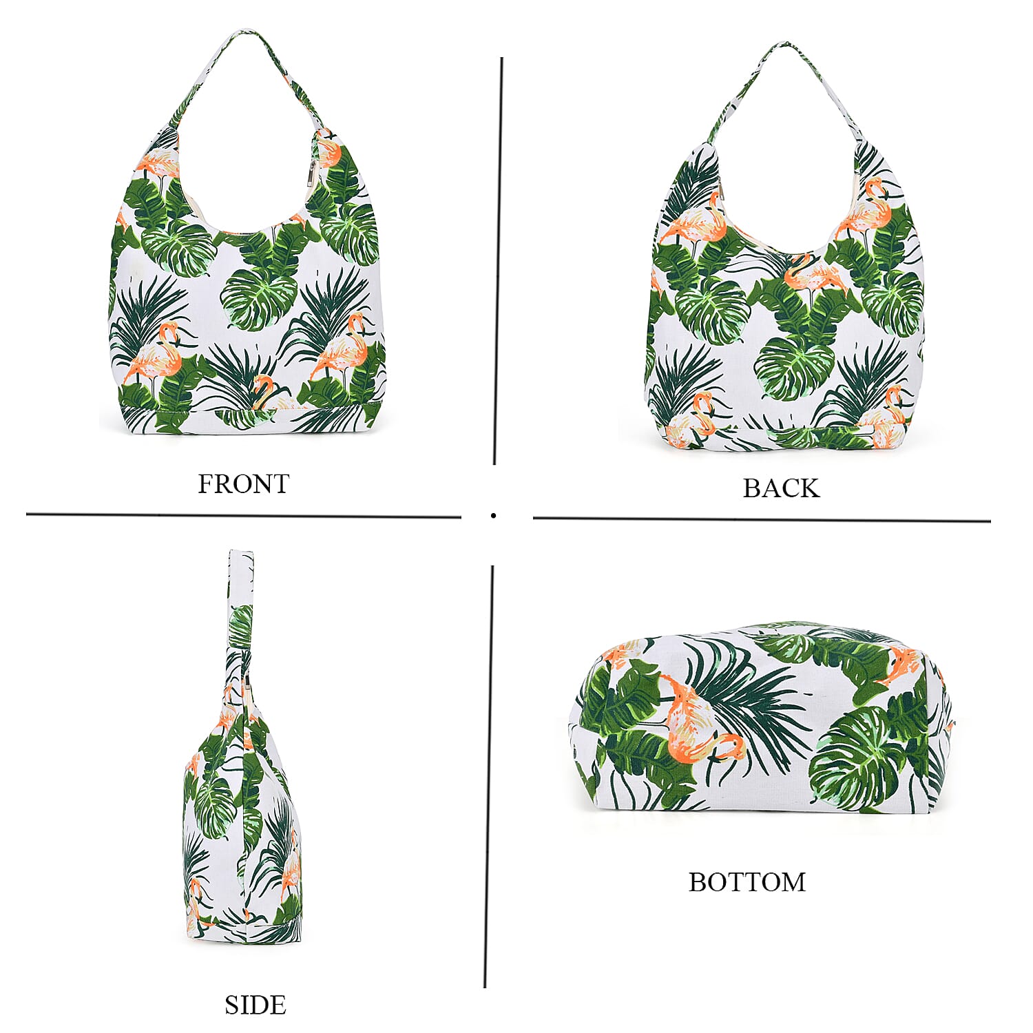 Floral Slouch Tote Bag 7849243 11