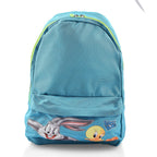 Looney Tunes Kids Blue Backpack Featuring Bugs Bunny and Tweetie Pie New- Blue